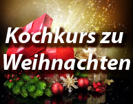 Kochkurs Gutschein zu Weihnachten